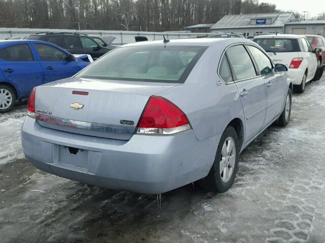 2G1WT58K069224686 - 2006 CHEVROLET IMPALA LT GRAY photo 4