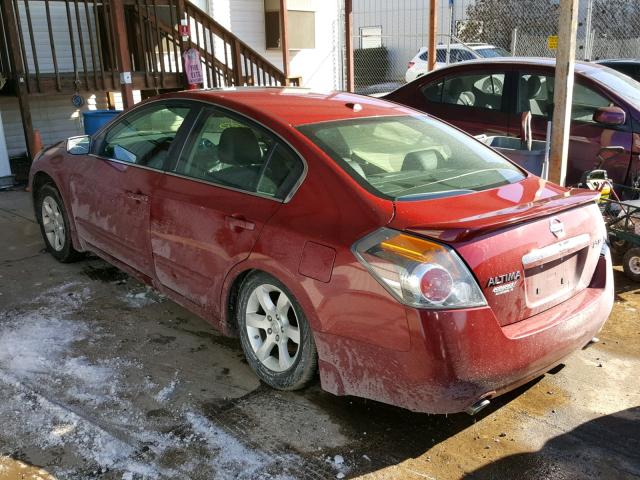 1N4AL21E17C111544 - 2007 NISSAN ALTIMA 2.5 BURGUNDY photo 3