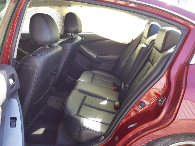 1N4AL21E17C111544 - 2007 NISSAN ALTIMA 2.5 BURGUNDY photo 6