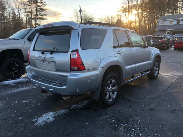 JTEBU14R068059857 - 2006 TOYOTA 4RUNNER SR SILVER photo 3