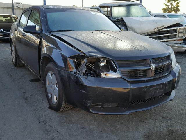 1B3CC4FB9AN236088 - 2010 DODGE AVENGER SX BLACK photo 1