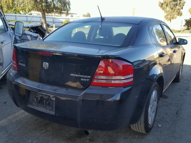 1B3CC4FB9AN236088 - 2010 DODGE AVENGER SX BLACK photo 4