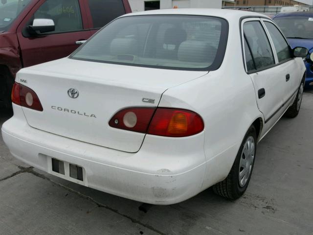 2T1BR12E61C471221 - 2001 TOYOTA COROLLA CE WHITE photo 4