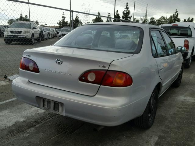 1NXBR12E22Z633202 - 2002 TOYOTA COROLLA CE GRAY photo 4