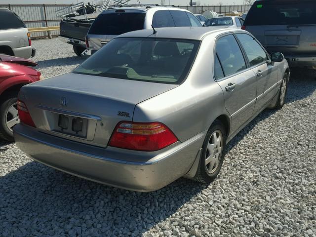 JH4KA96542C003979 - 2002 ACURA 3.5RL GOLD photo 4