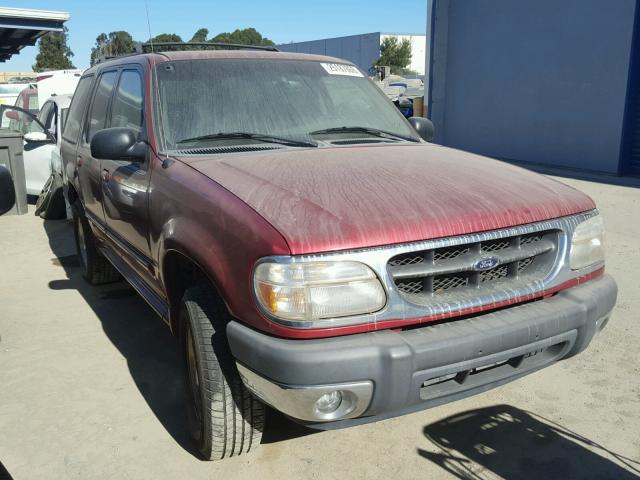 1FMDU73E7YUA90656 - 2000 FORD EXPLORER X RED photo 1