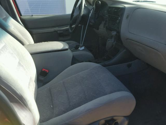1FMDU73E7YUA90656 - 2000 FORD EXPLORER X RED photo 5