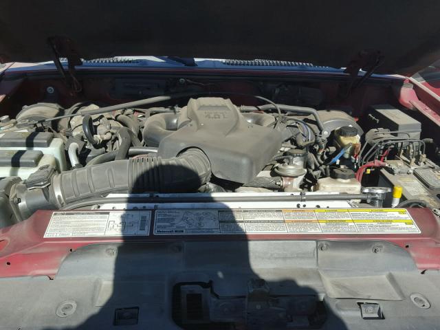1FMDU73E7YUA90656 - 2000 FORD EXPLORER X RED photo 7