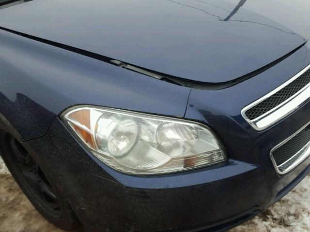 1G1ZB5EB2A4143494 - 2010 CHEVROLET MALIBU LS BLUE photo 9