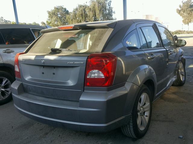 1C3CDWDA9CD535918 - 2012 DODGE CALIBER SX GRAY photo 4