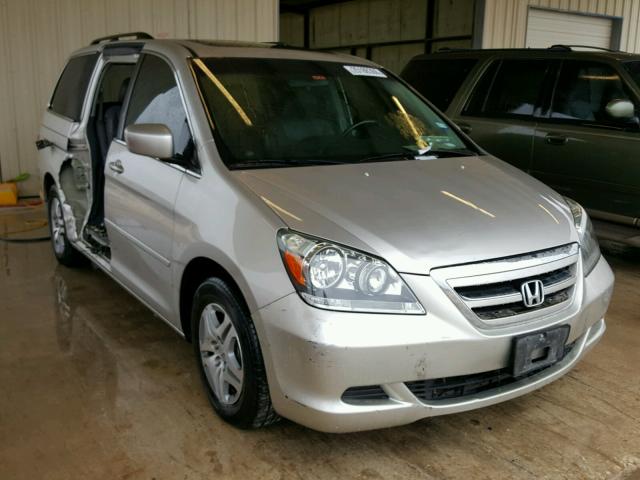 5FNRL38756B457415 - 2006 HONDA ODYSSEY EX SILVER photo 1