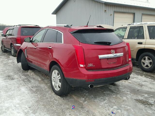 3GYFNEE37ES685605 - 2014 CADILLAC SRX LUXURY RED photo 3