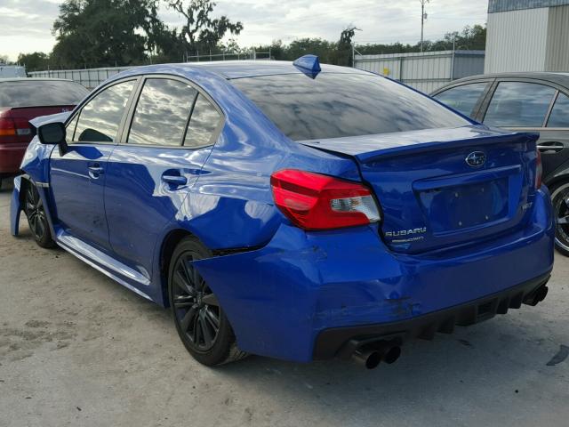 JF1VA1J68F9825788 - 2015 SUBARU WRX LIMITE BLUE photo 3