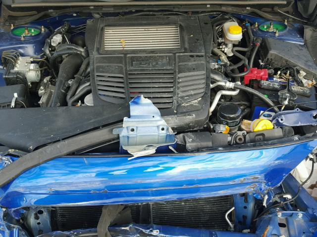 JF1VA1J68F9825788 - 2015 SUBARU WRX LIMITE BLUE photo 7