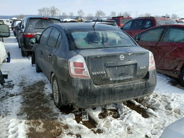 3N1AB61E67L657977 - 2007 NISSAN SENTRA 2.0 BLACK photo 3