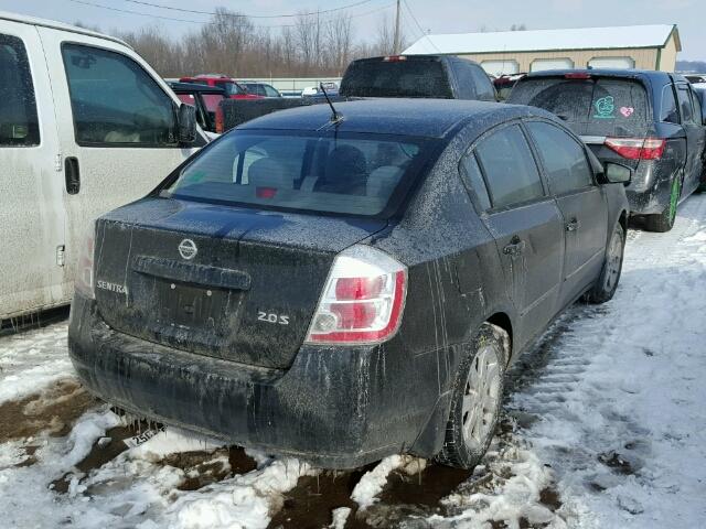 3N1AB61E67L657977 - 2007 NISSAN SENTRA 2.0 BLACK photo 4