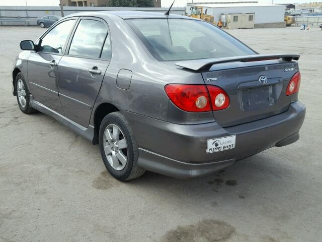 1NXBR32E36Z626289 - 2006 TOYOTA COROLLA CE BEIGE photo 3