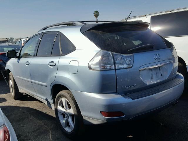 2T2GK31U67C016999 - 2007 LEXUS RX 350 BLUE photo 3