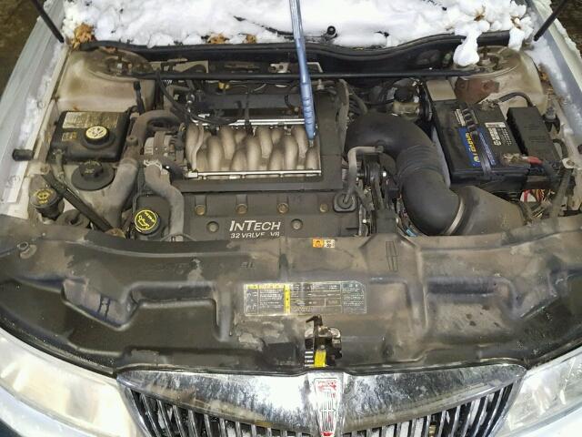 1LNHM97V81Y662856 - 2001 LINCOLN CONTINENTA GRAY photo 7