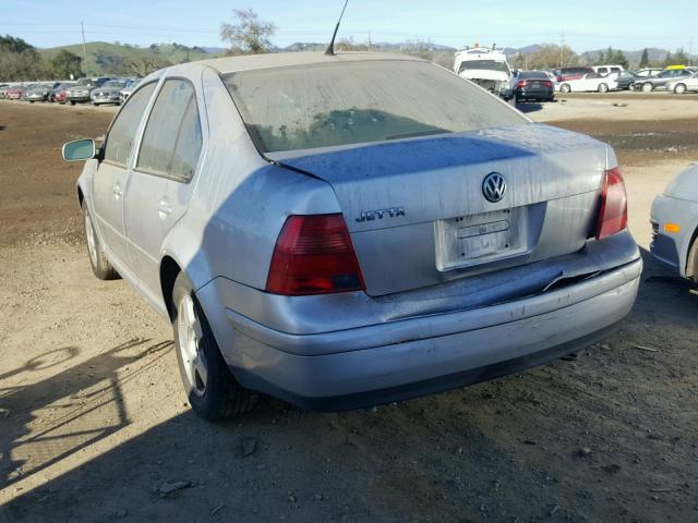 3VWSK69M01M141643 - 2001 VOLKSWAGEN JETTA GLS SILVER photo 3