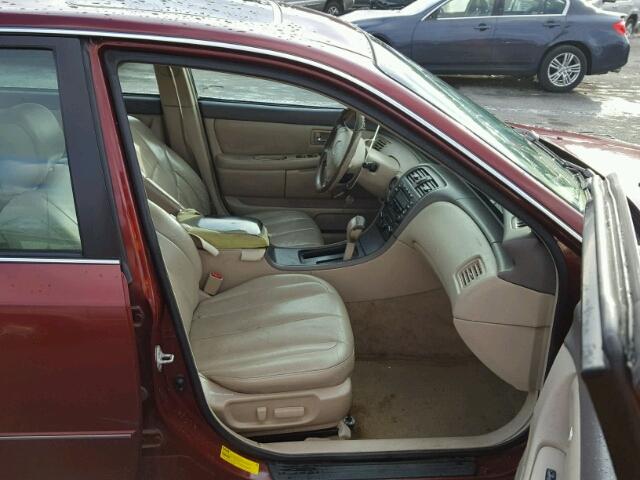 4T1BF28B5YU044682 - 2000 TOYOTA AVALON XL RED photo 5