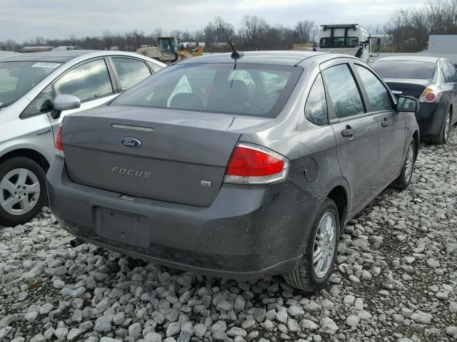 1FAHP3FN7BW162958 - 2011 FORD FOCUS SE CHARCOAL photo 4