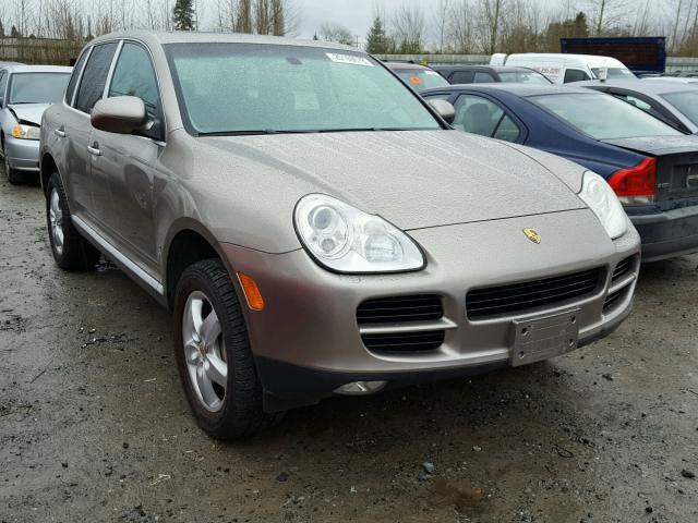 WP1AB29P94LA75650 - 2004 PORSCHE CAYENNE S BEIGE photo 1