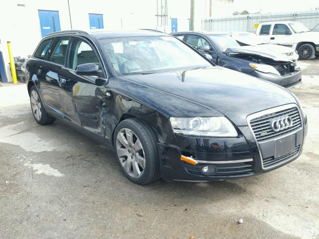 WAUKH74FX7N144643 - 2007 AUDI A6 AVANT Q BLACK photo 1