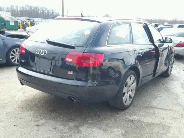 WAUKH74FX7N144643 - 2007 AUDI A6 AVANT Q BLACK photo 4