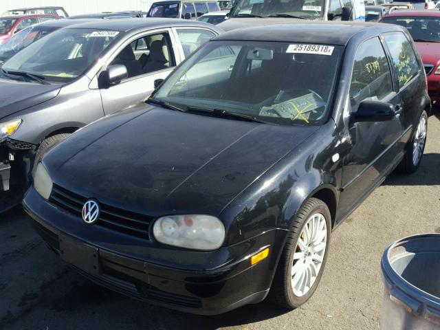 9BWDE61J654014875 - 2005 VOLKSWAGEN GTI BLACK photo 2