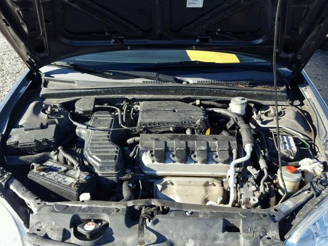 2HGES26725H616738 - 2005 HONDA CIVIC EX ნაცრისფერი ფოტო 7