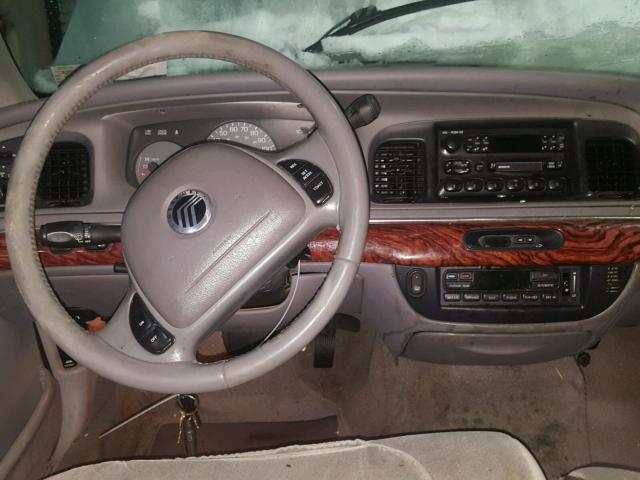 2MEFM75W01X697451 - 2001 MERCURY GRAND MARQ GRAY photo 9