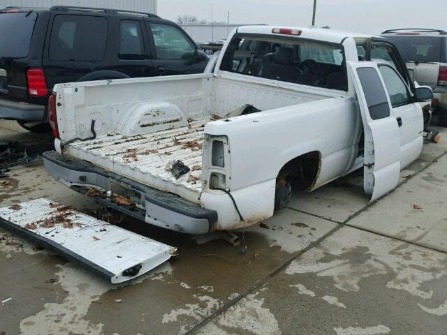 2GTEC19T741305666 - 2004 GMC NEW SIERRA WHITE photo 4