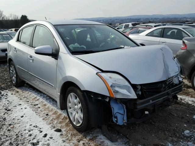 3N1AB6AP3CL646334 - 2012 NISSAN SENTRA 2.0 SILVER photo 1