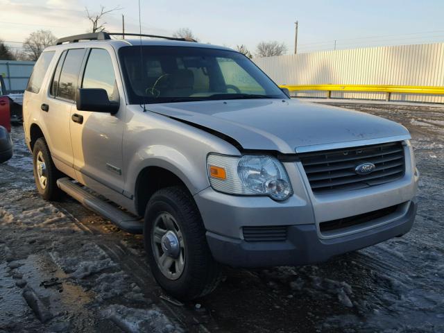 1FMEU62EX6UA76389 - 2006 FORD EXPLORER X SILVER photo 1