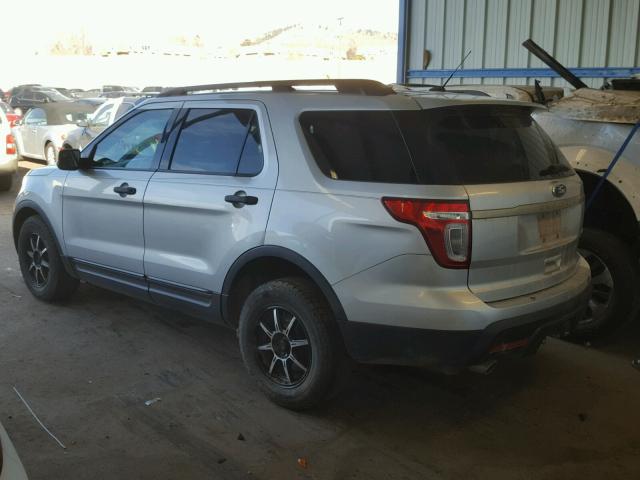 1FMHK8B87BGA69207 - 2011 FORD EXPLORER SILVER photo 3