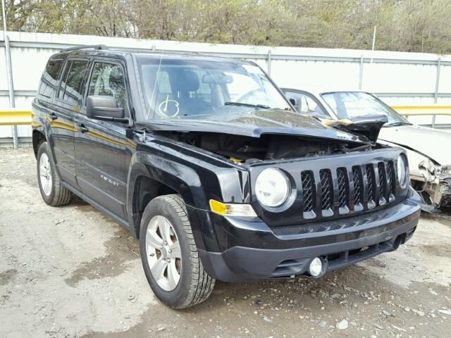 1C4NJRBB7CD599580 - 2012 JEEP PATRIOT SP BLACK photo 1