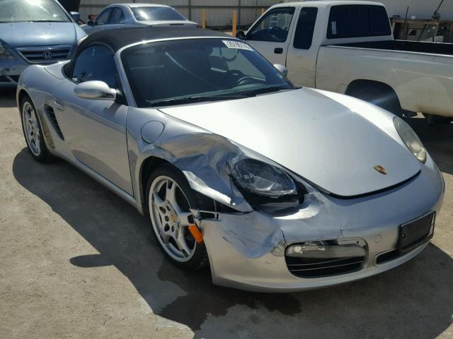 WP0CB29876U730470 - 2006 PORSCHE BOXSTER S SILVER photo 1