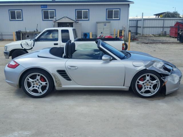 WP0CB29876U730470 - 2006 PORSCHE BOXSTER S SILVER photo 9