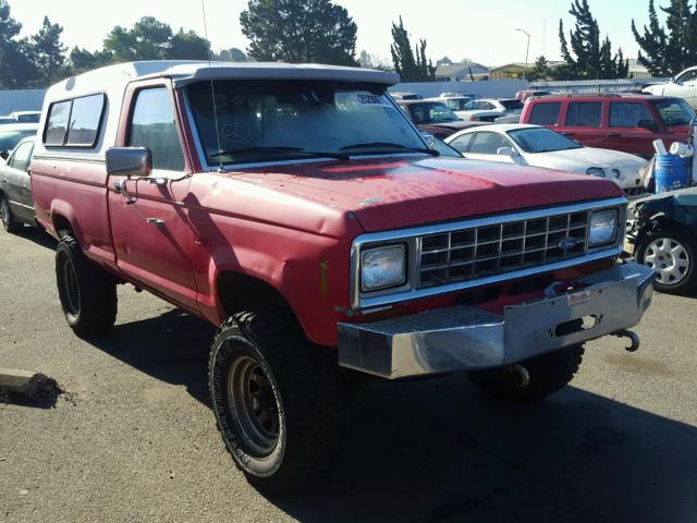 1FTCR11T1GUA46277 - 1986 FORD RANGER RED photo 1