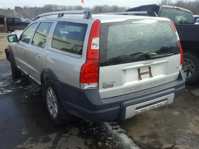 YV4SZ592971264612 - 2007 VOLVO XC70 SILVER photo 3