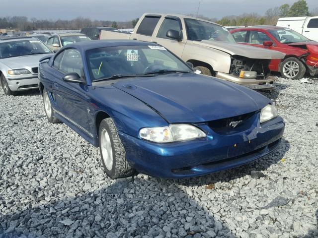 1FAFP4042WF268107 - 1998 FORD MUSTANG BLUE photo 1