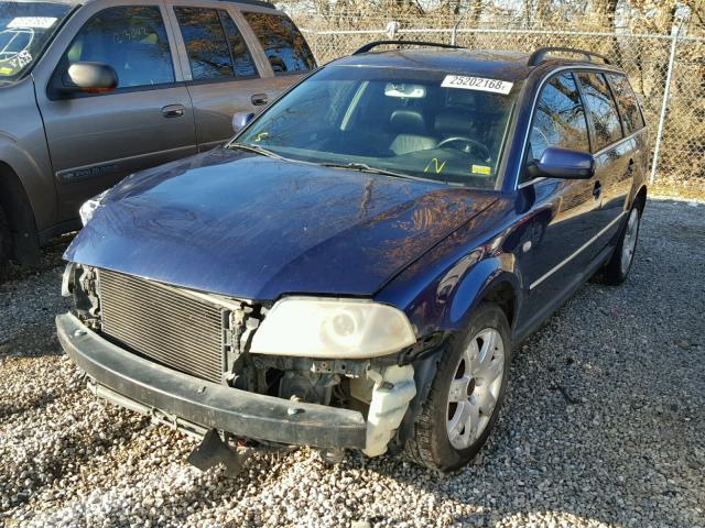 WVWWH63B32E024107 - 2002 VOLKSWAGEN PASSAT GLX 蓝色 照片 2