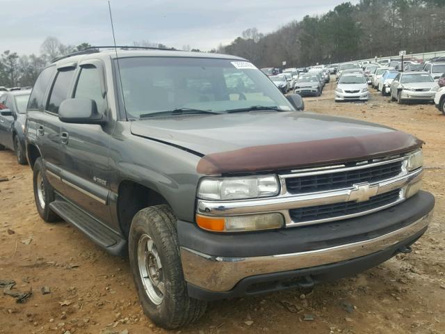 1GNEK13T81R113842 - 2001 CHEVROLET TAHOE K150 GRAY photo 1