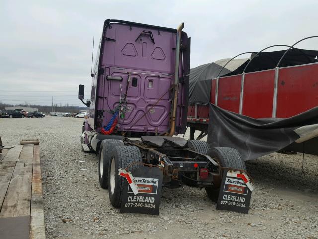 1FUJGLDR9ALAF0994 - 2010 FREIGHTLINER CASCADIA 1 PURPLE photo 3