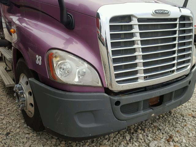 1FUJGLDR9ALAF0994 - 2010 FREIGHTLINER CASCADIA 1 PURPLE photo 9