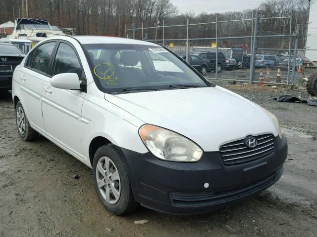 KMHCN46C08U276069 - 2008 HYUNDAI ACCENT GLS WHITE photo 1