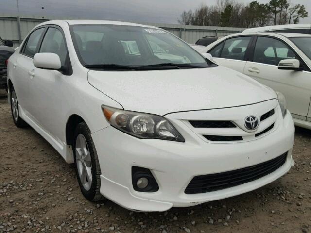 5YFBU4EE0CP070424 - 2012 TOYOTA COROLLA BA WHITE photo 1