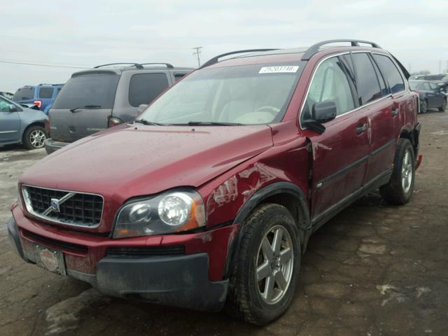 YV4CZ592161242042 - 2006 VOLVO XC90 RED photo 2