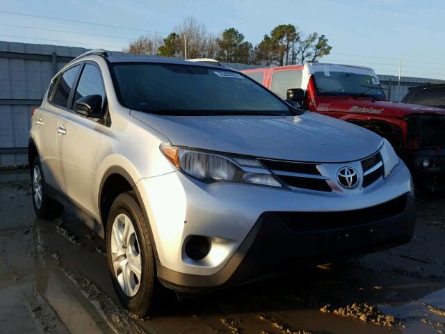 2T3ZFREV2FW133443 - 2015 TOYOTA RAV4 LE SILVER photo 1